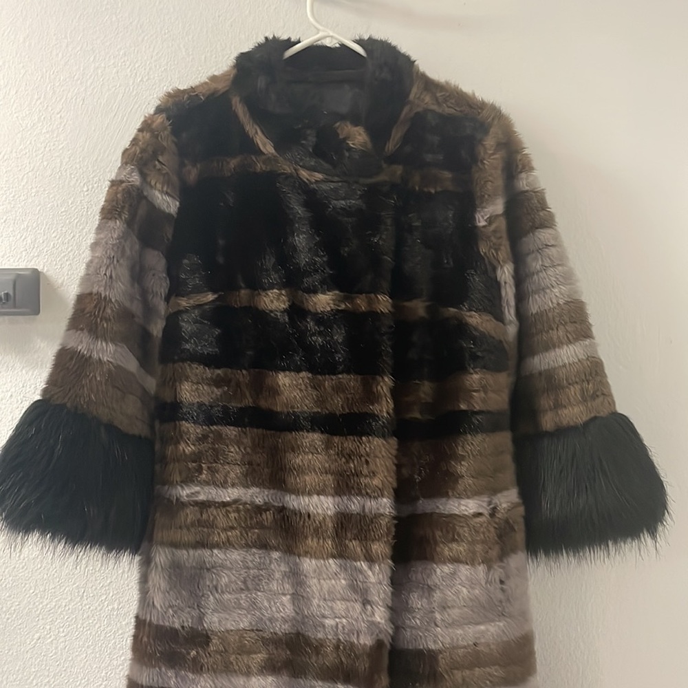 Vintage ADRIENNE LANDAU Fox Fur Jacket - Picture 4 of 15